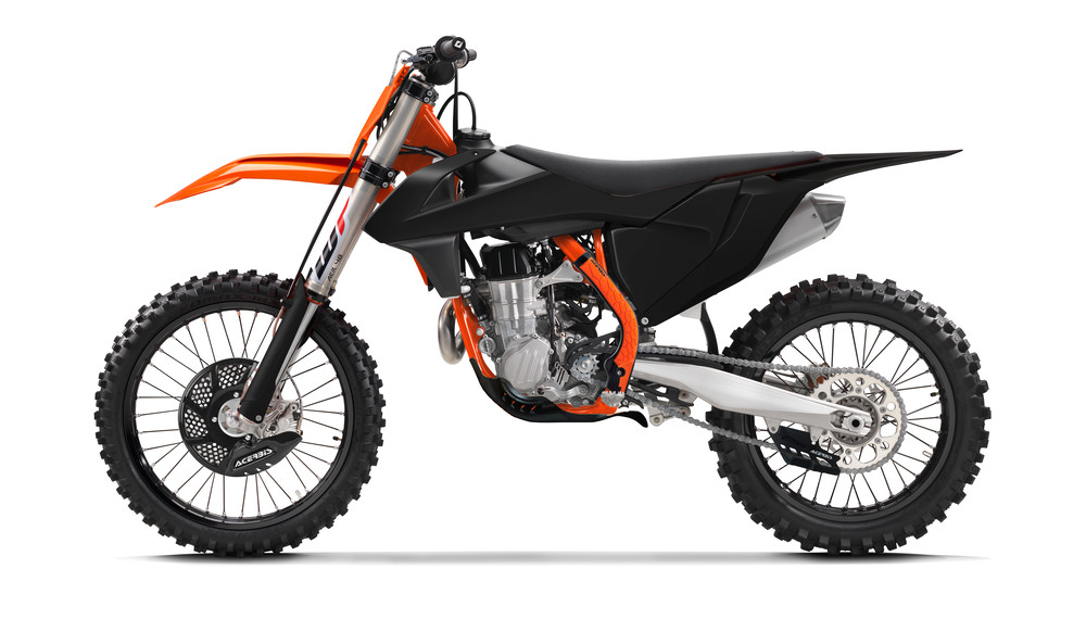 ACERBIS FULL PLASTIC KIT ORANGE/BLACK
