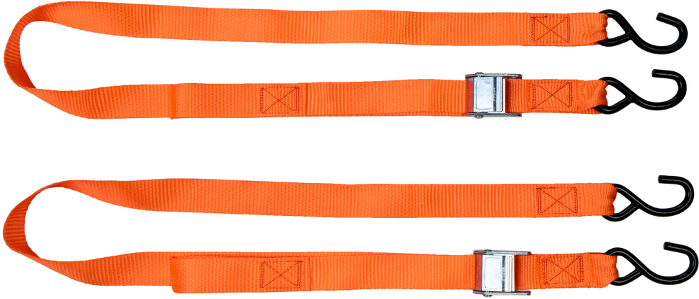 Fire Power 1.5" X 6' Tie-Down Orange 2/PK