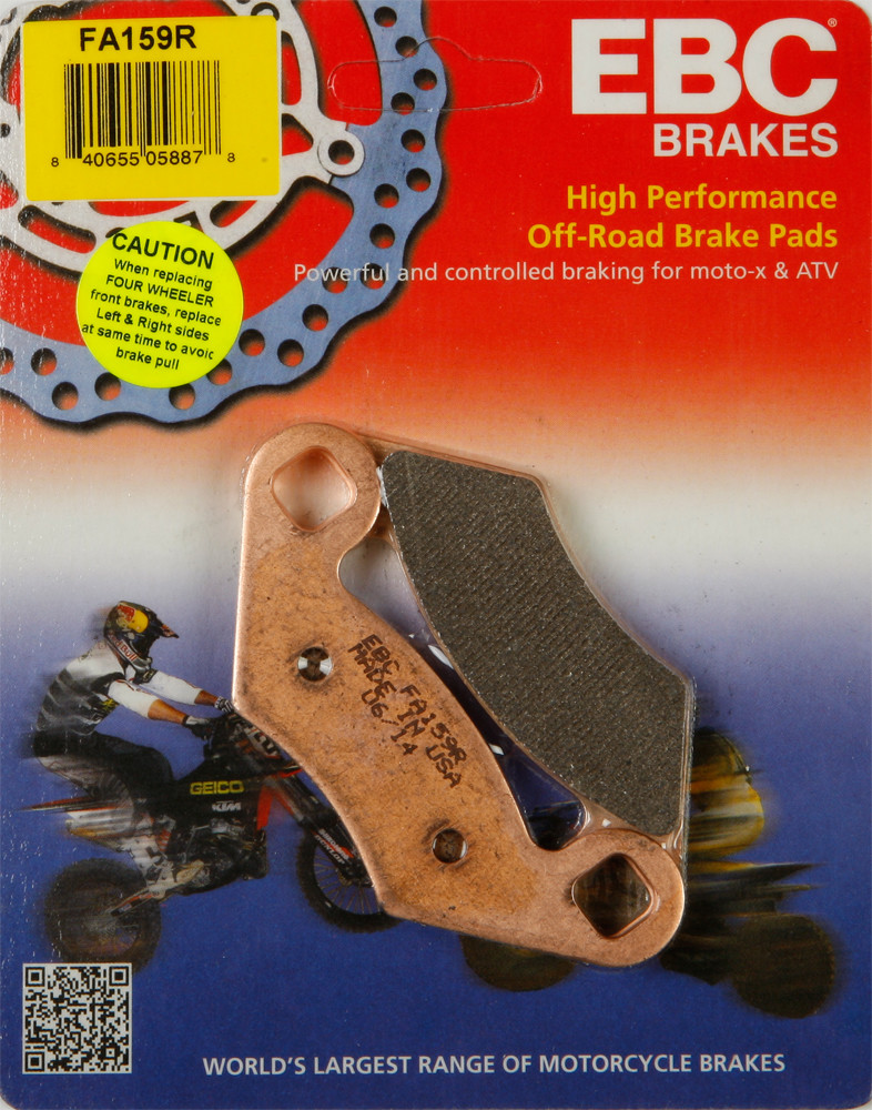 Long-Life Sintered "R" Brake Pads