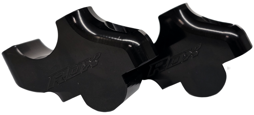 ROX HANDLEBAR RISER 1.5 IN BLACK HON
