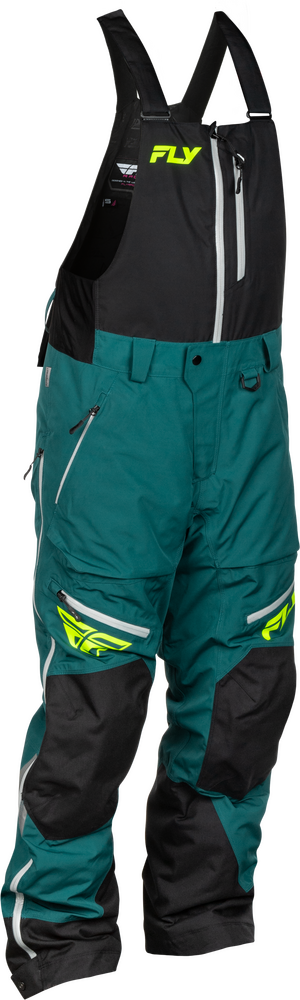 Fly Racing Incline Bib (2026) — Teal/Black