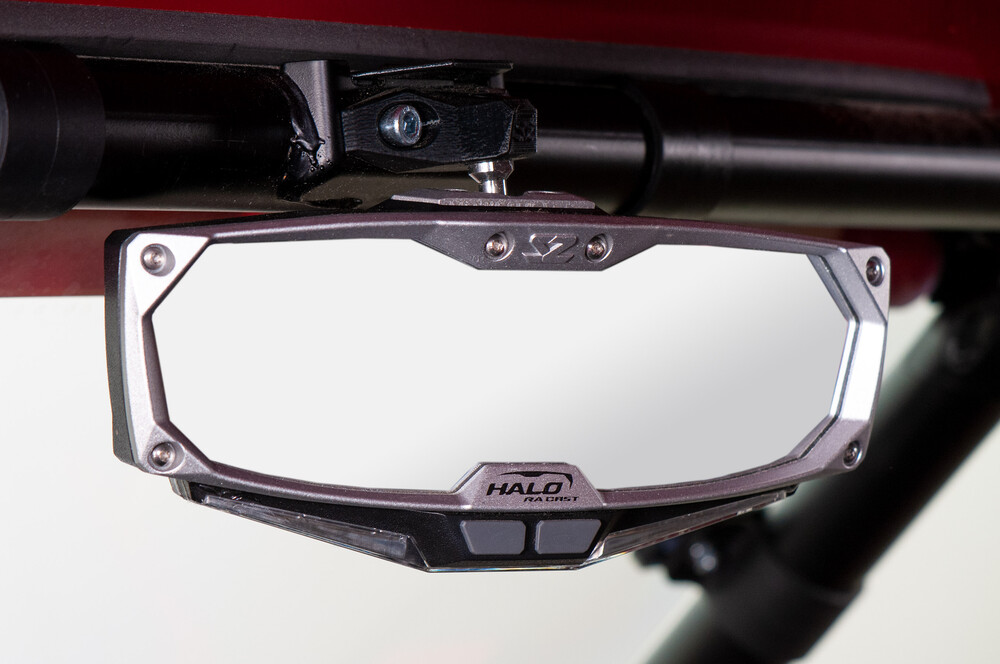 SEIZMIK HALO-RA LED REAR VIEW MIRROR POL