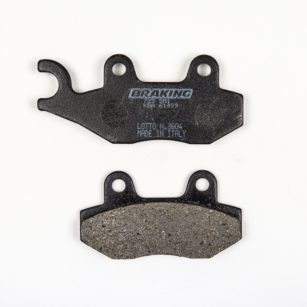 BRAKING BRAKE PAD SET SEMI-METALLIC