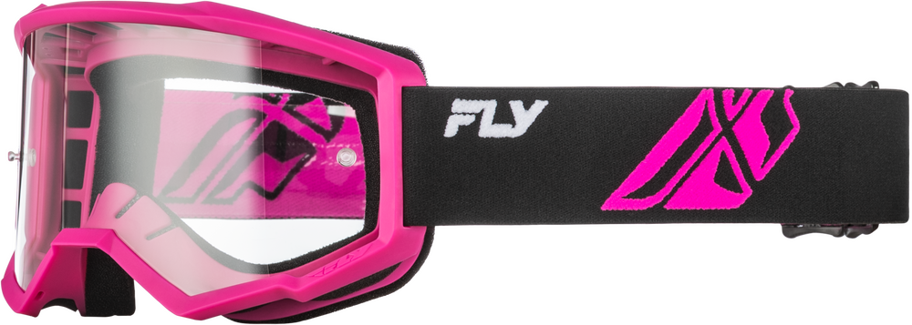 Fly Racing Focus Goggle (2026) — Black/Pink