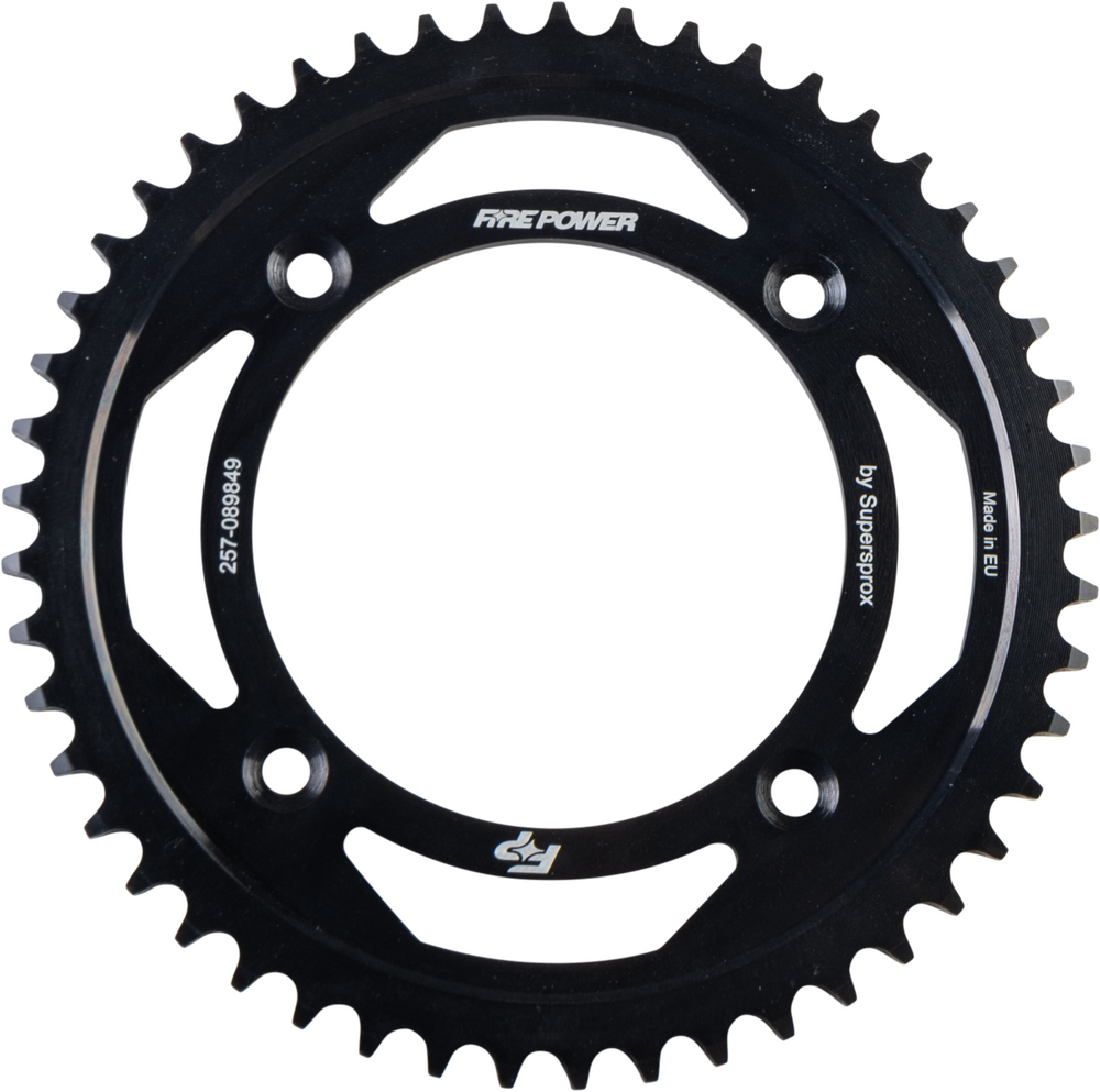 REAR SPROCKET STEEL 49T BLK
