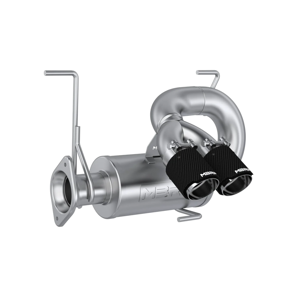 Mbrp Single Slip-On System W/ 6" Perf. Muff W/ Cat. Conv.