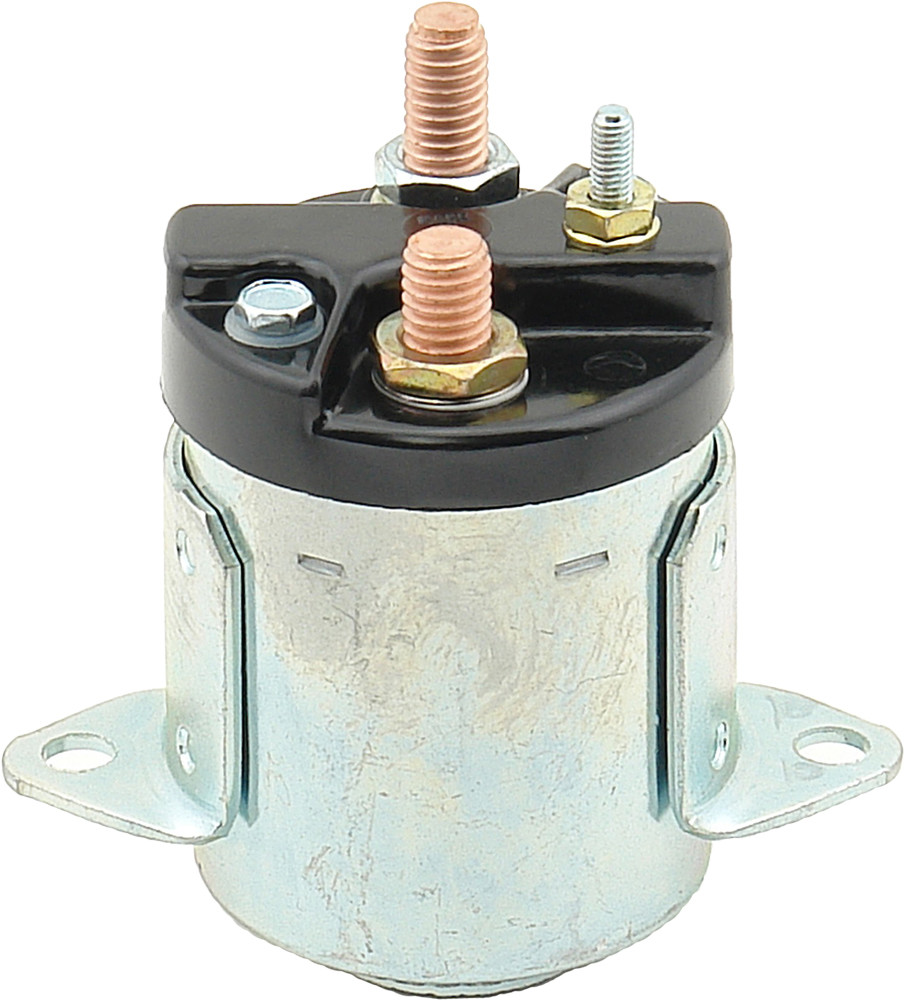 ACCEL STARTER SOLENOID - DUAL BRACKET ZINC