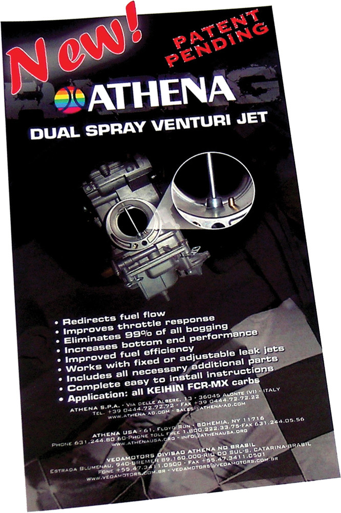 ATHENA DUAL SPRAY VENTURI JET KIT KEIHIN FCR ALL