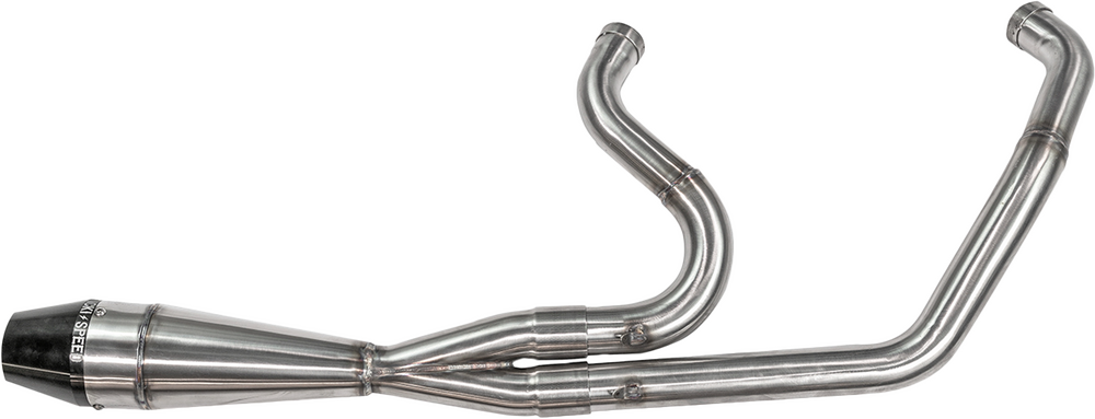 Sawicki 2in1 Tc Softail Shorty Brushed Ss