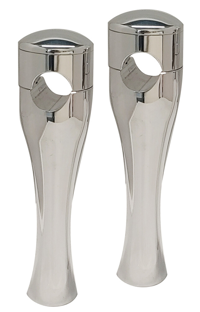 Accutronix 6" Hourglass Riser 1"Bars Fx & XL Chrome