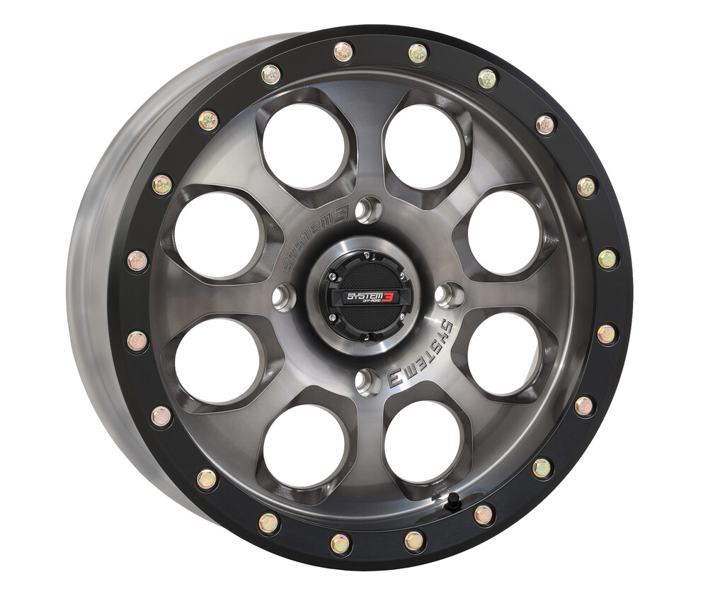 SYSTEM 3 SB7 BL WHEEL 18X7 4+3 (+20MM) 5/4.5 MATTE TITANIUM