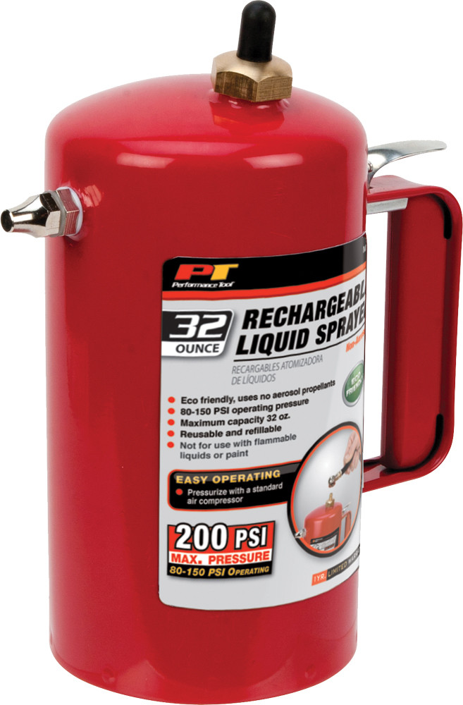 PERFORMANCE TOOL NON-AEROSOL SPRAY TANK 32 OZ
