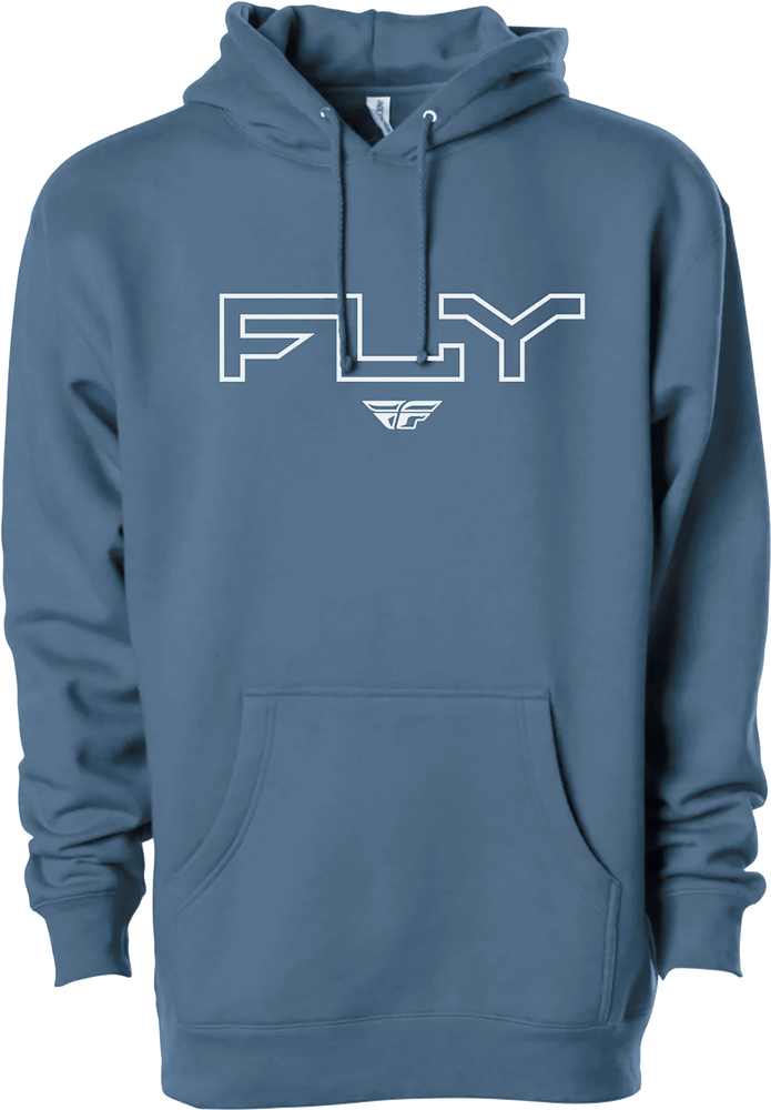YOUTH FLY EDGE HOODIE STORM BLUE YS/YM