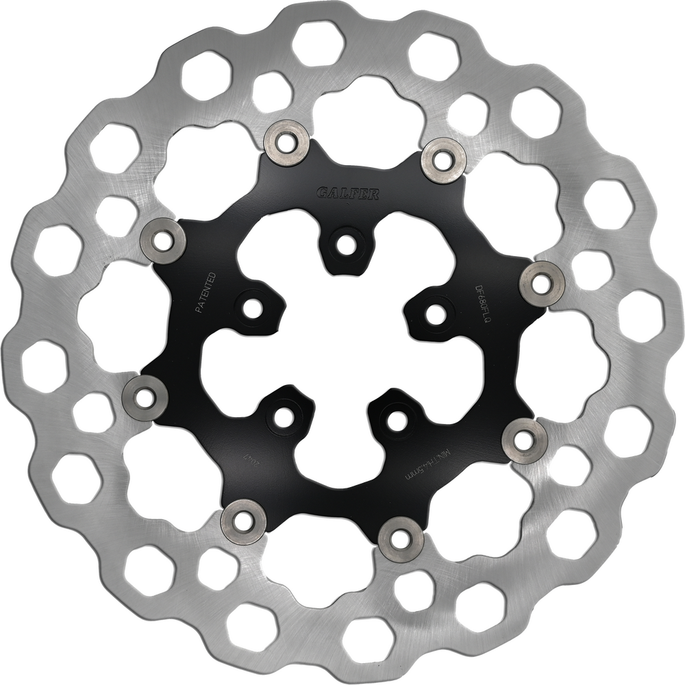 GBrakes ROTOR 11.5" FLOATING CUBIQ FR BLACK