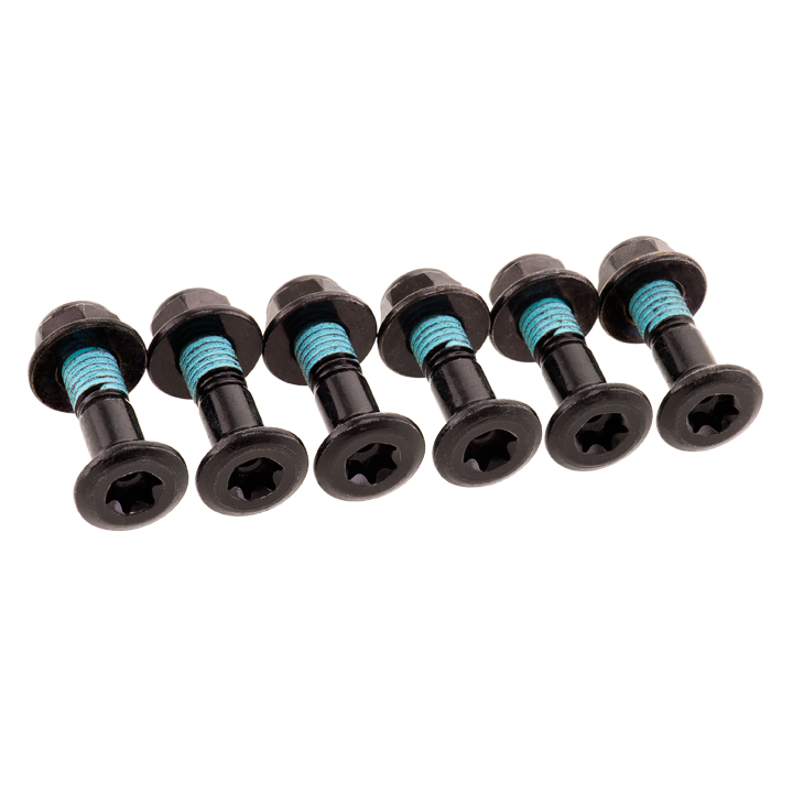 Bolt Euro Style Hub-Savers Black Sprocket Fastening Kit