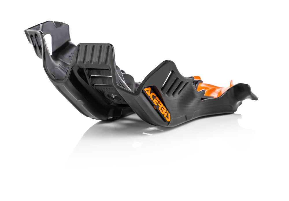 ACERBIS SKID PLATE BLACK/ORANGE