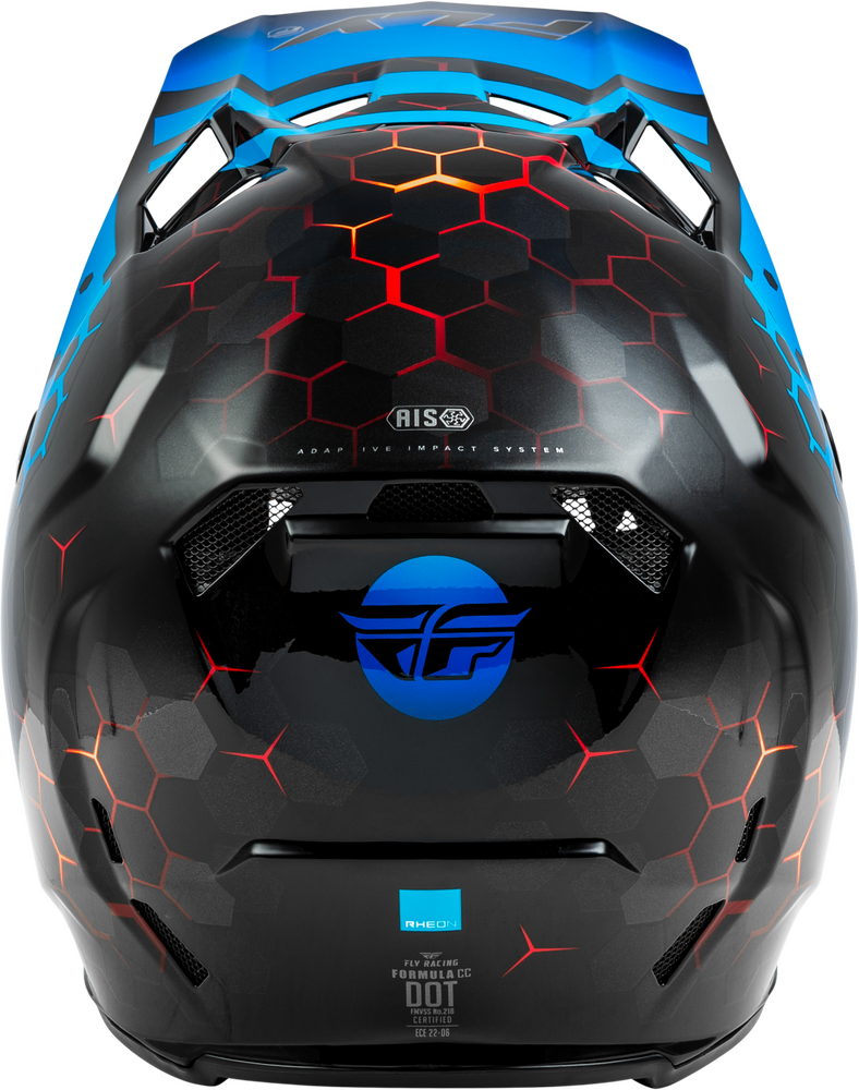 FLY RACING FORMULA CC TEKTONIC HELMET BLACK/BLUE/RED MD