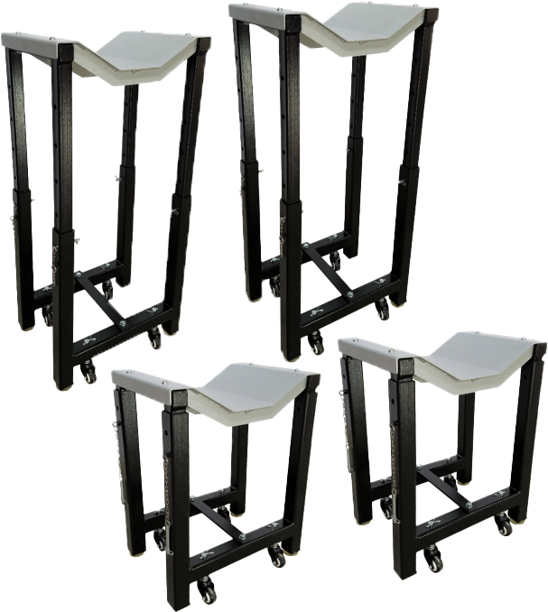 WHEEL STAND KIT (UF-2200EH-X) SET OF 4EA  ADJUSTABLE HEIGHT
