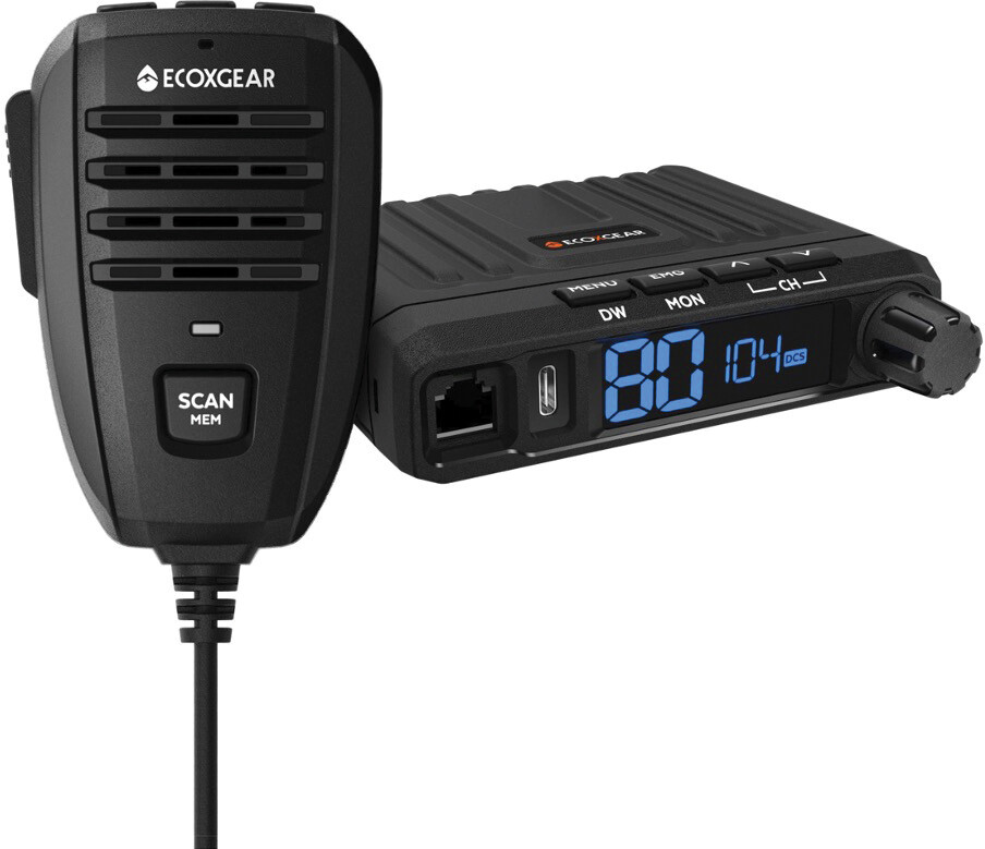 Ecoxgear Exg1000 15w Super Compact Fixed Mount Radio
