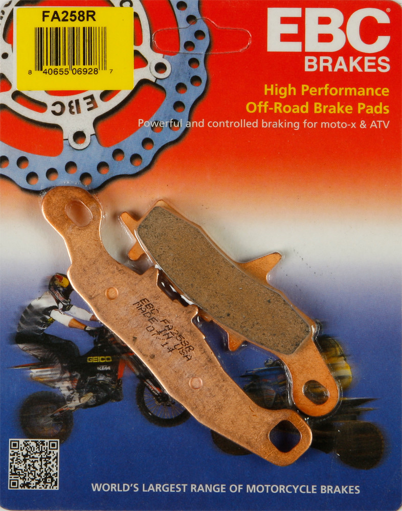 EBC FA258R R Series Sintered Front Brake Pads