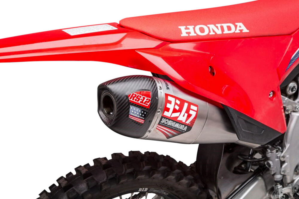 Yoshimura RS-12 Slip-On Exhaust Honda CRF250R / RX 2022-2024