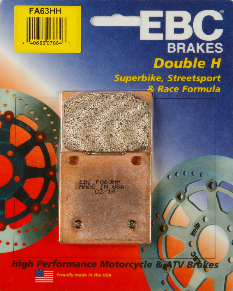 EBC FA63HH Double-H Sintered Rear Brake Pads / FA63HH