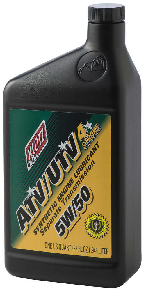 KLOTZ ATV/UTV SYNTHETIC ENGINE LUBRICANT 5W-50 32 OZ