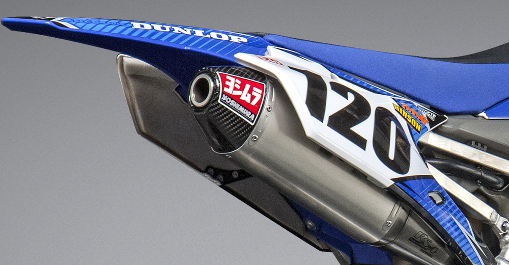 YOSHIMURA RS-4 HEADER/CANISTER/END CAP EXHAUST SYSTEM SS-AL-CF