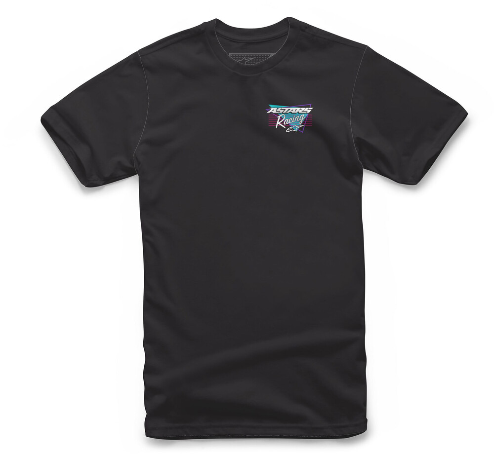 RACING TRI TEE BLACK 2X
