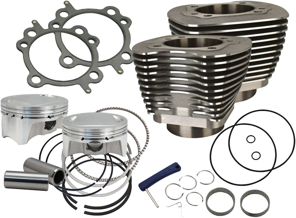 ROCKET PERFORMANCE GARAGE LLC BIG BORE CYLINDER KIT 110" TWIN CAM `07-17