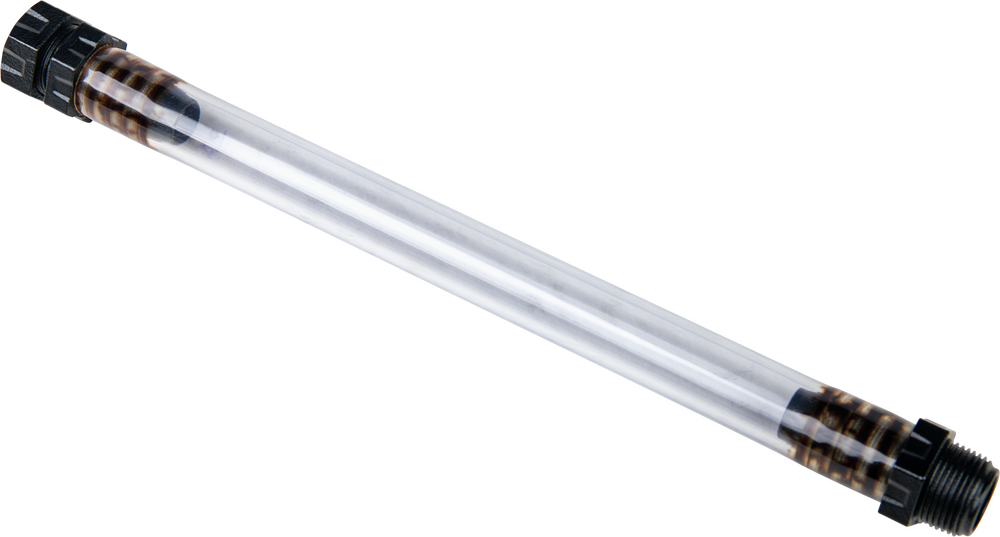 Fire Power Filler Hose W/Screw Cap Clear 12"