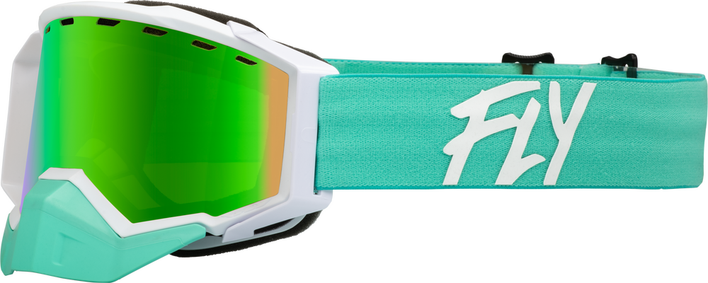 Fly Racing Zone Snow Goggle — Mint/White