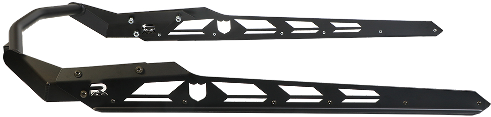 BUMPER REAR S-D GEN 4 154 TRACK FLAT BLACK