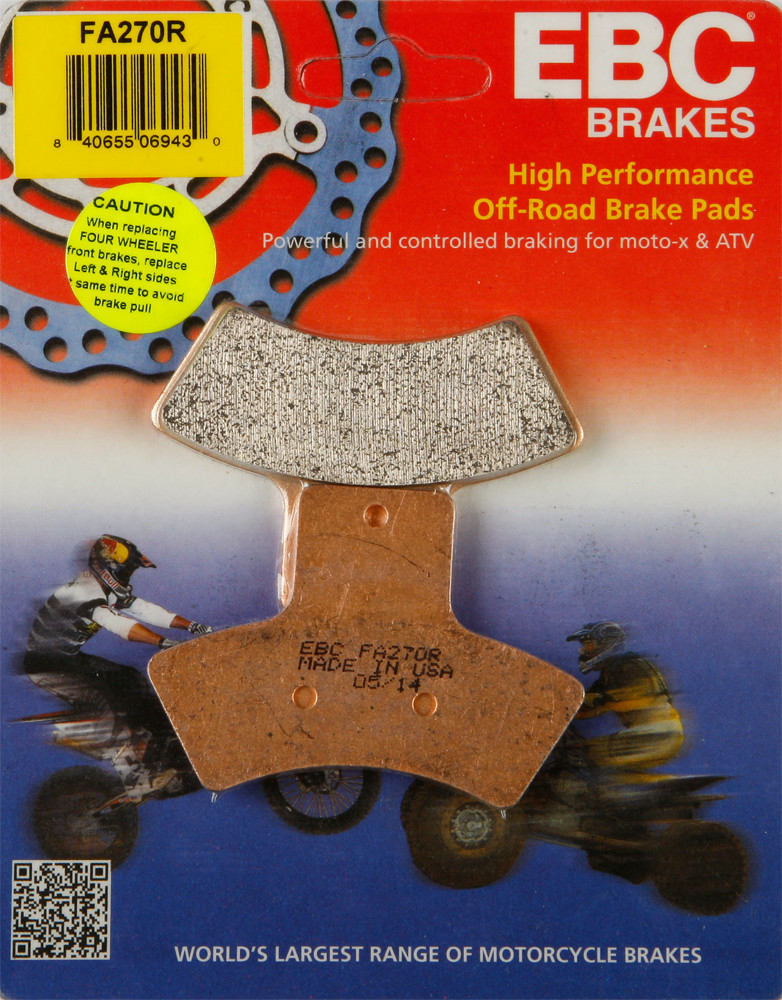 Long-Life Sintered "R" Brake Pads