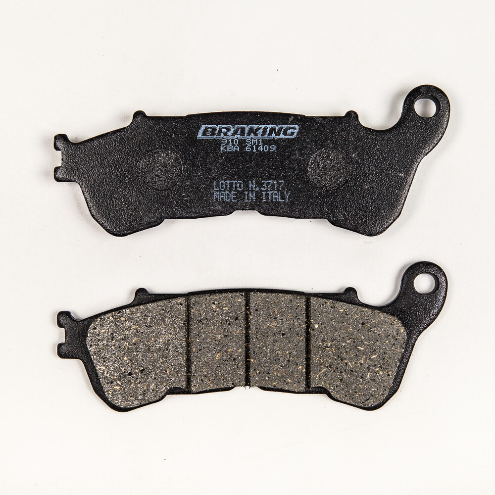 BRAKING BRAKE PAD SET SEMI-METALLIC