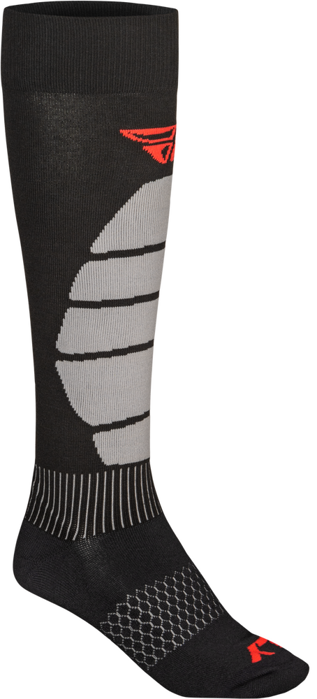 FLY RACING SNOW PERFORMANCE COOLMAX SOCK BLACK SM/MD