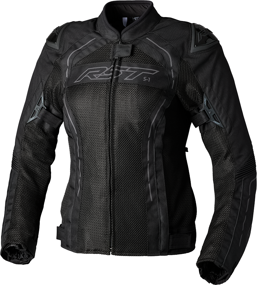 Rst Women's S1 Mesh CE Jacket — Black/Black