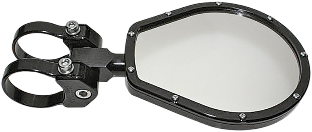 Axia Alloys 6" Round Folding Side Mirror - Clamps Needed (6")
