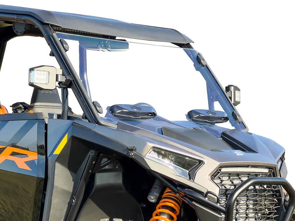SPIKE FRONT VENTED WINDSHIELD POLARIS RZR XP