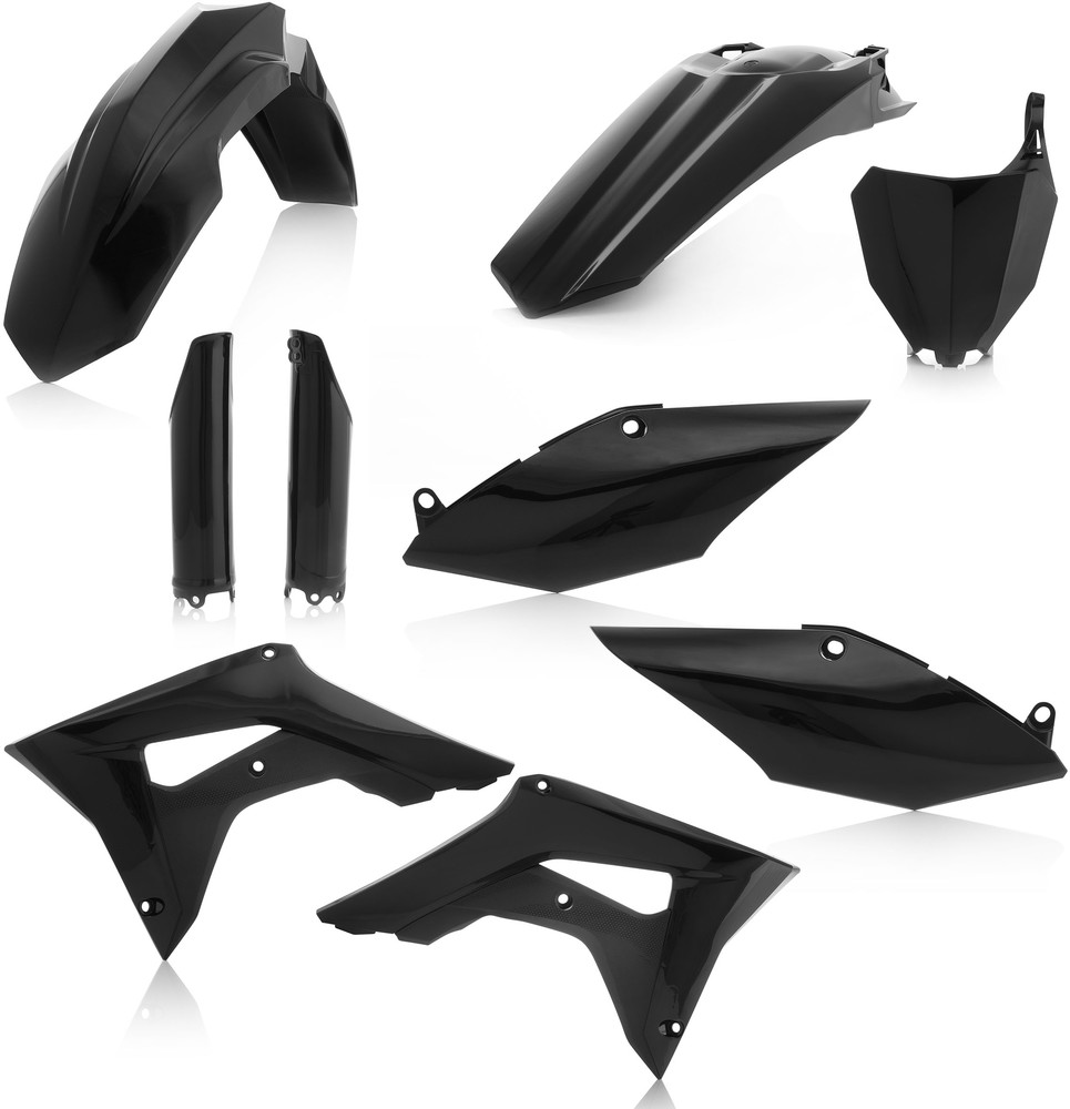 ACERBIS FULL PLASTIC KIT BLACK