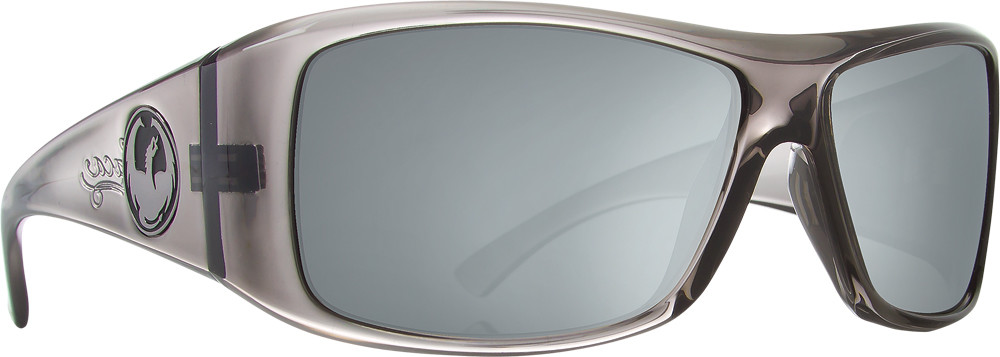 Dragon Calaca Sunglasses Translucent Grey W/Grey Ion Lens