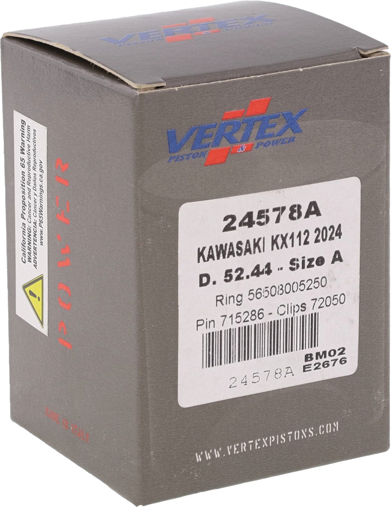 VERTEX CAST REPLICA PISTON KIT
