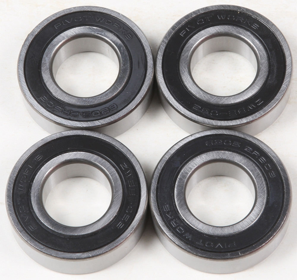 HARDDRIVE REAR WHEEL BEARING KIT 4PC 25MM ID SEALED NON-ABS