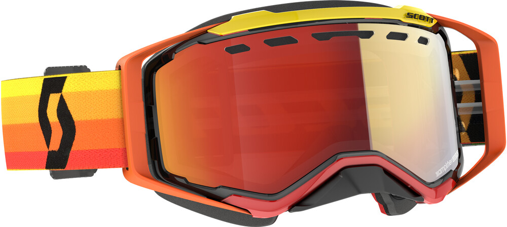 Scott Prospect Snowcross Goggle — Orange/Yellow