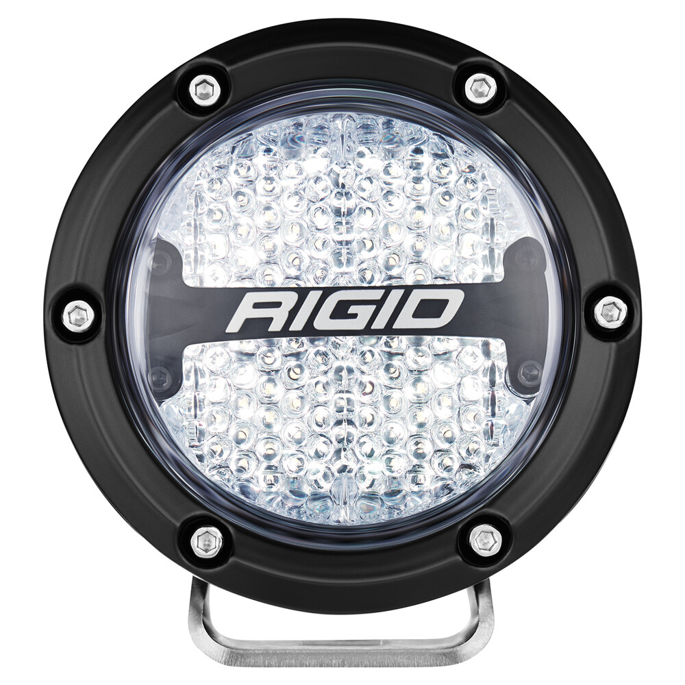 Rigid 360-Series RGBW 4 Inch Round Lights
