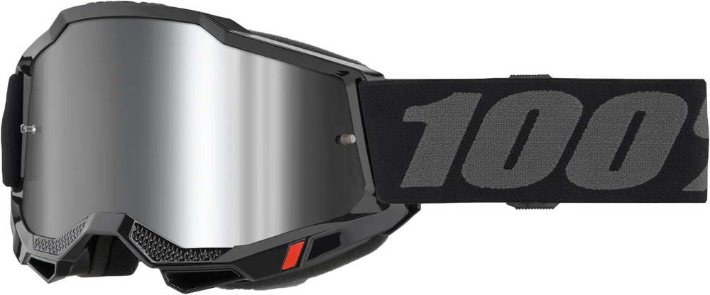 ACCURI 2 JUNIOR GOGGLE BLACK MIRROR SILVER LENS