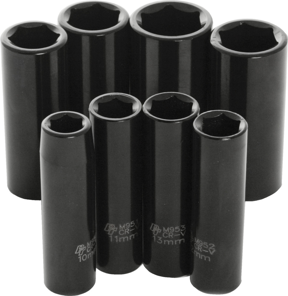 8 PC 3/8" MET IMP SKT SET DEEP