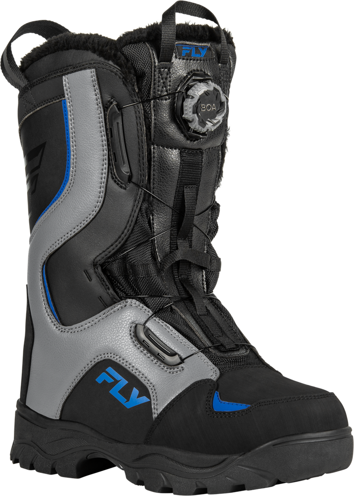 Fly Racing Marker Boa Boots (2027) — Black/Blue
