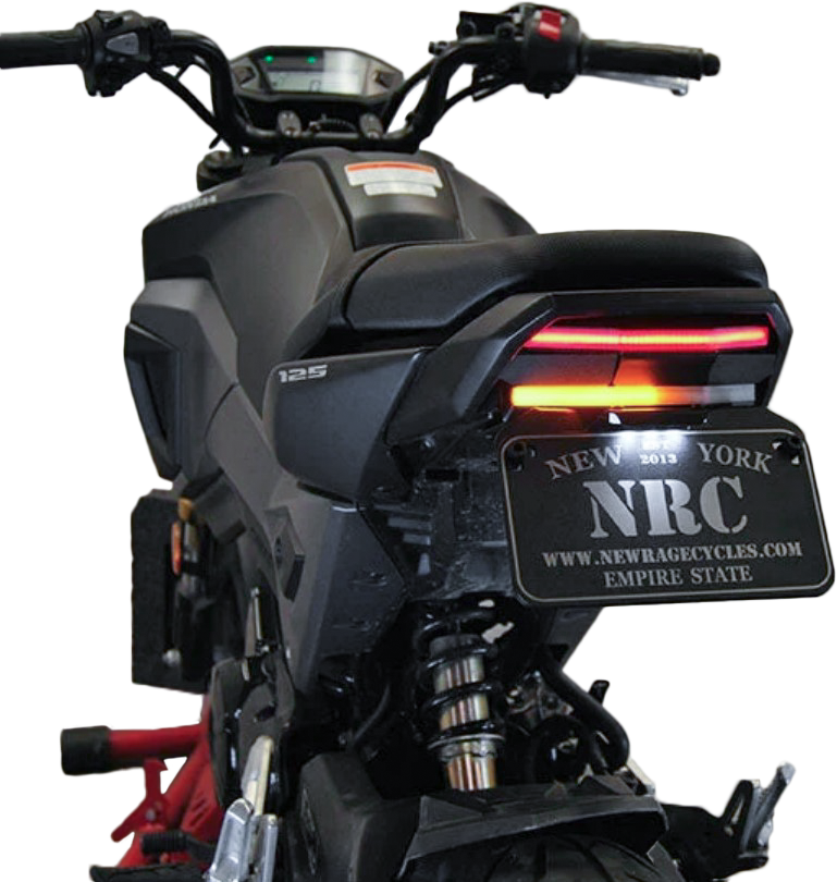 New Rage Cycles LED Fender Eliminator Honda Grom 2014-2015