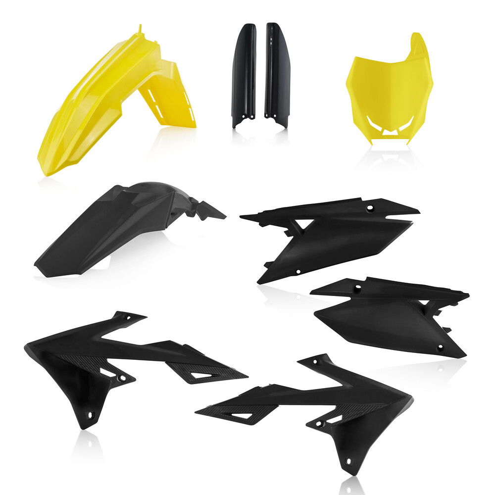 ACERBIS FULL PLASTIC KIT SUZ YELLOW/BLACK
